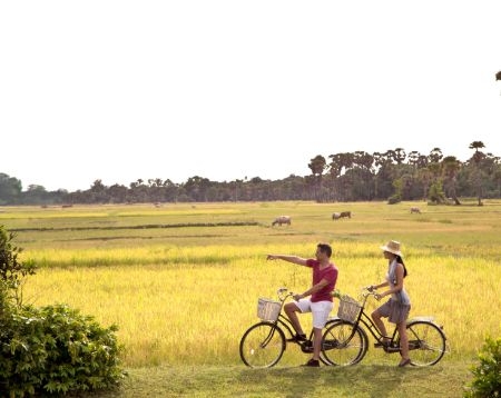 Sunset Siem Reap Countryside Bike Tour Option 7